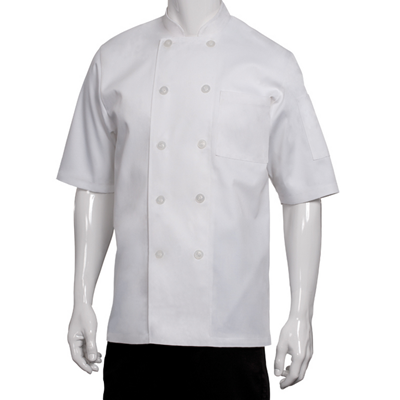 Chef Works Volnay Basic Chef Coat - White Large — MTC Kitchen