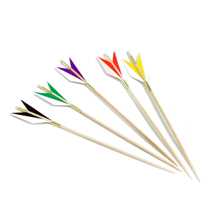Decorative Picks for Appetizers and Cocktails Yabane (Arrows) 4.72" (20/pack)
