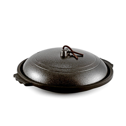 Toban Black Cast Aluminum Grill Pot