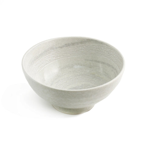 White & Gray Noodle Bowl 46 fl oz / 7.48