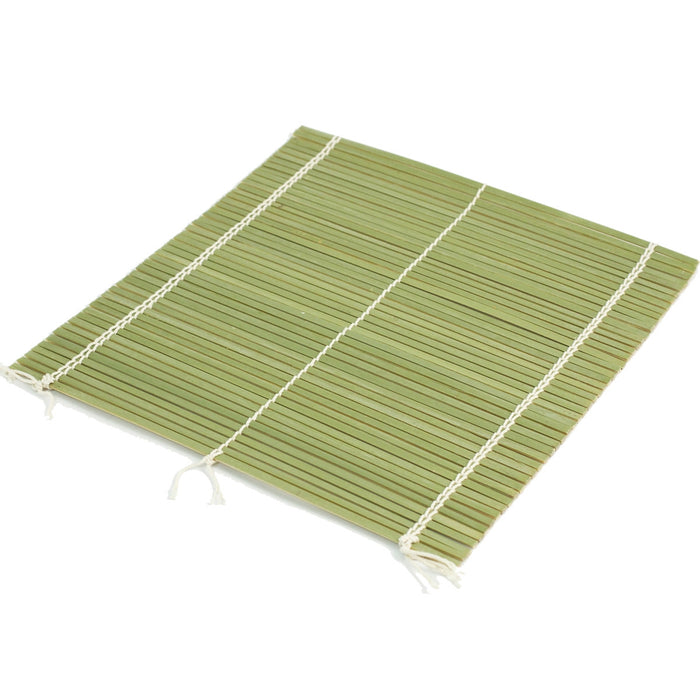 Double String Bamboo Makisu Sushi Rolling Mat 11.8" x 11.8"