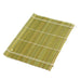 Half Bamboo Makisu Sushi Rolling Mat 10.5" x 7"