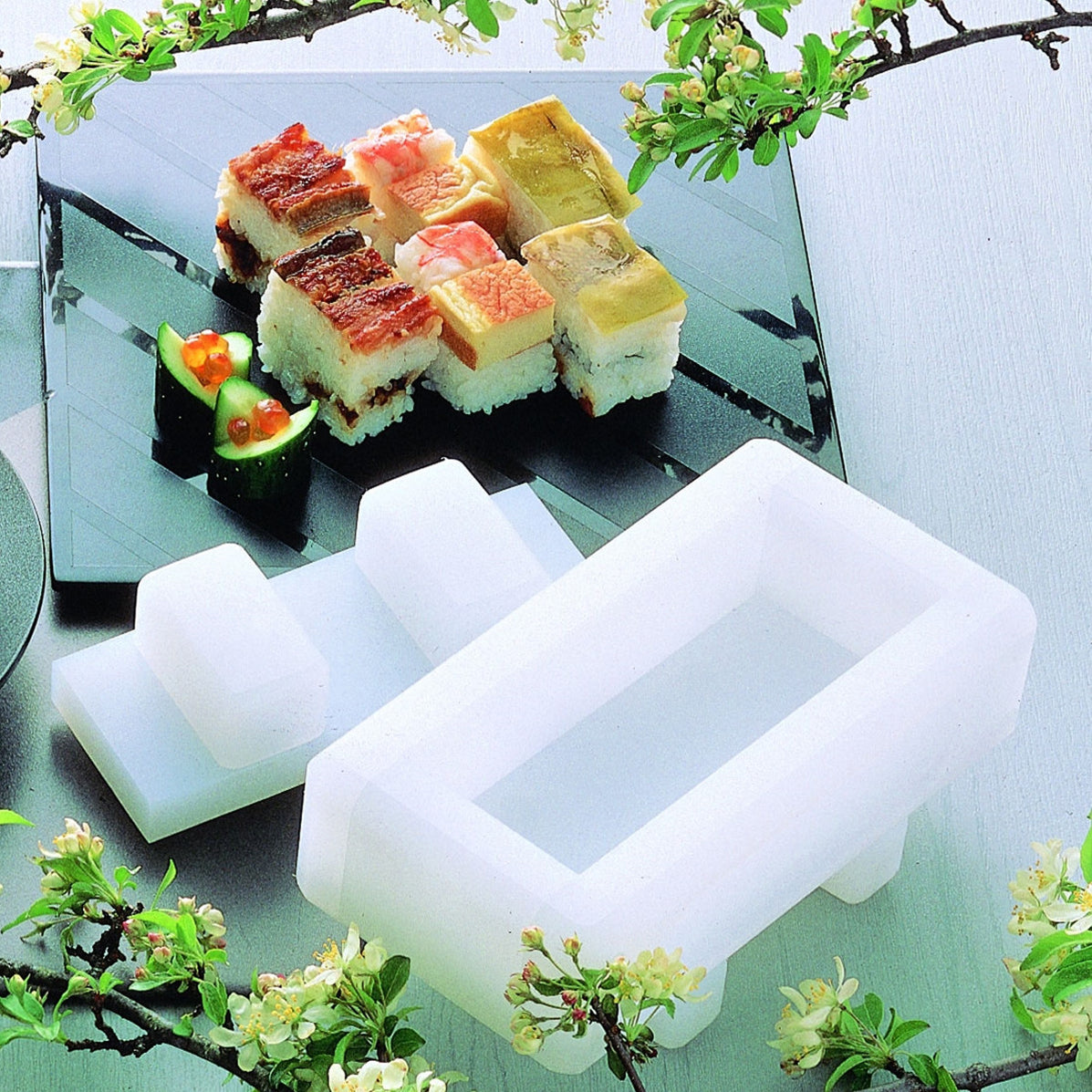 PE Battera Oshizushi Press Sushi Box Mold — MTC Kitchen