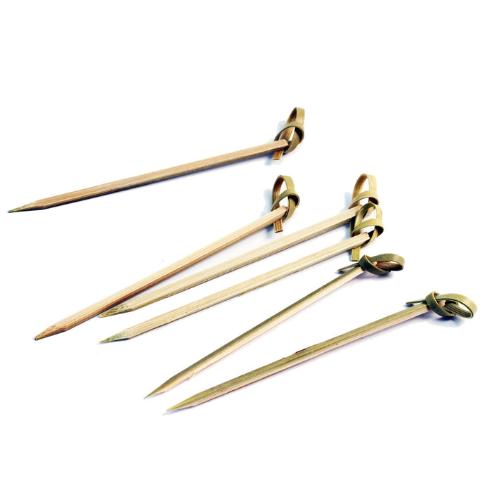 Knotted Bamboo Skewers 3.5" (100/pack)