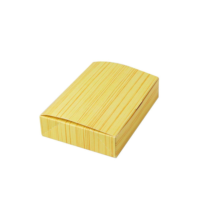 Wooden Pattern Paper Take Out Bento Box 7" x 5" (200/case)
