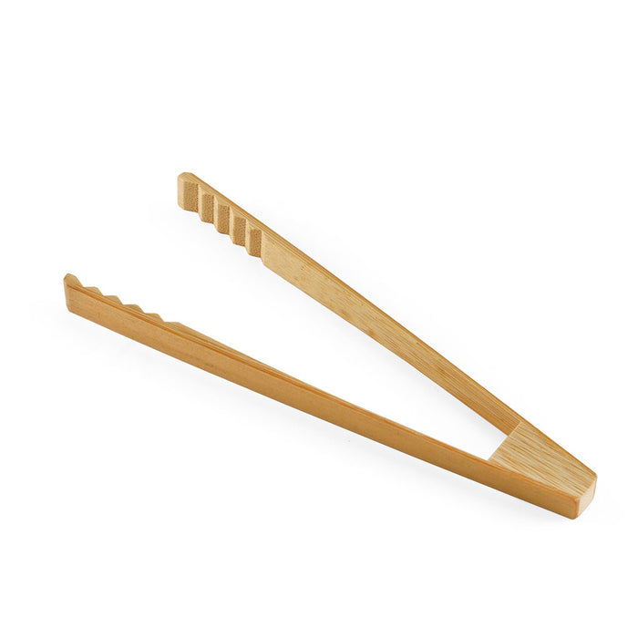 Bamboo Ice Tongs 7"