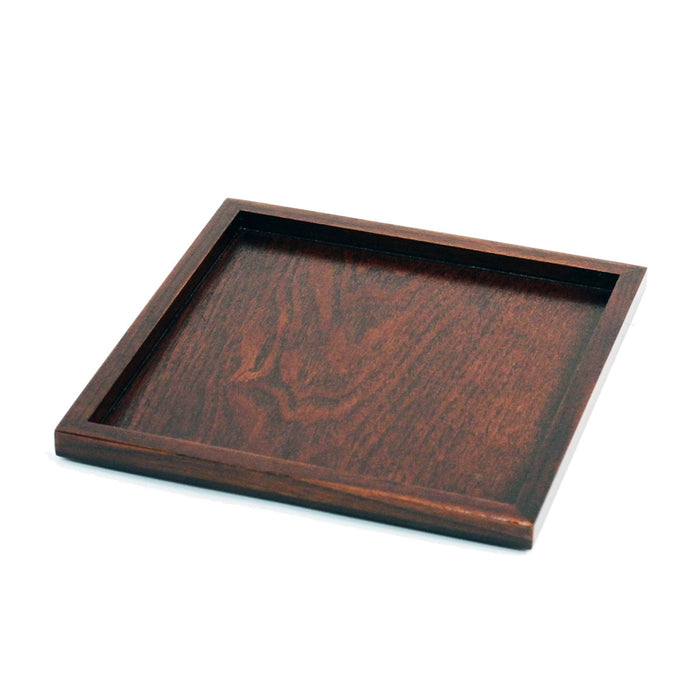 Wooden Square Tray 7.87" x 7.87"