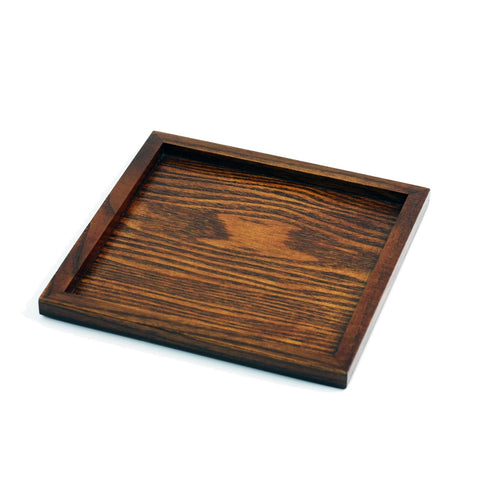 Wooden Square Tray 6.5