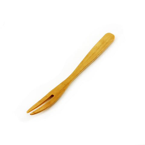 Small Bamboo Dessert Fork 5.9