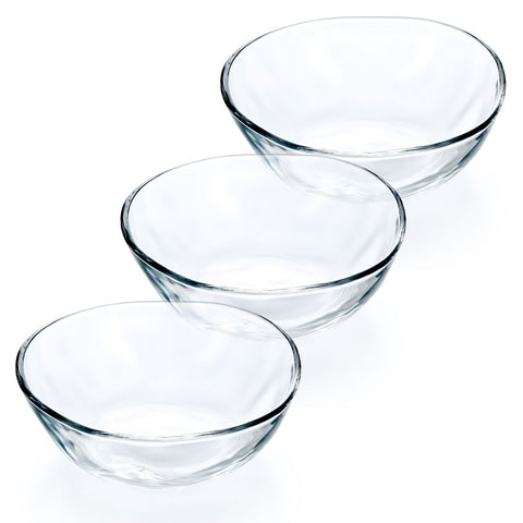 Organic Shaped Glass Appetizer Bowl 9 fl oz / 5