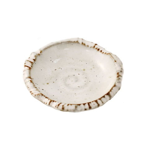 Rustic Ivory Dish 4.13