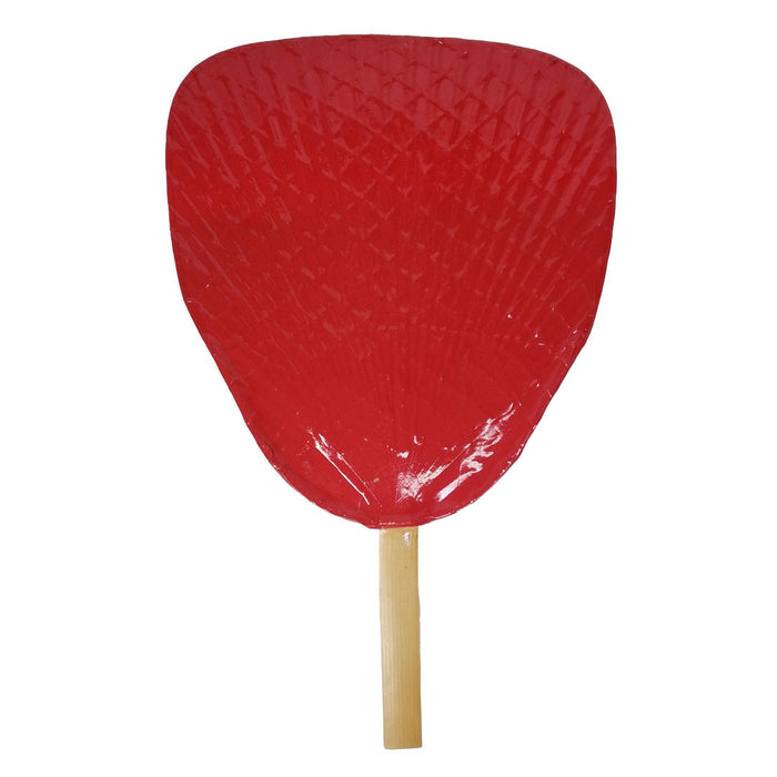 Red Lacquered Uchiwa Fan