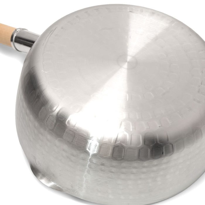 Yukihira Aluminum Pot with Handle 9.5" dia / 4-Qt.