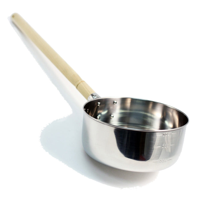 Stainless Steel Shakushi Scoop Ladle 34 fl oz (1000ml))