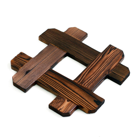 Nabeshiki Wooden Trivet for Hotpots and Pans 7.1