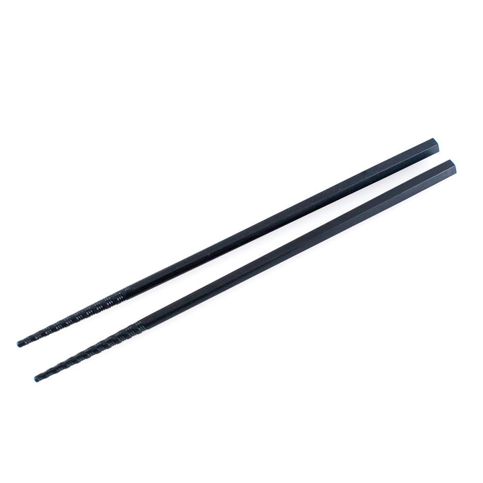 Black Non-Slip Plastic Chopsticks