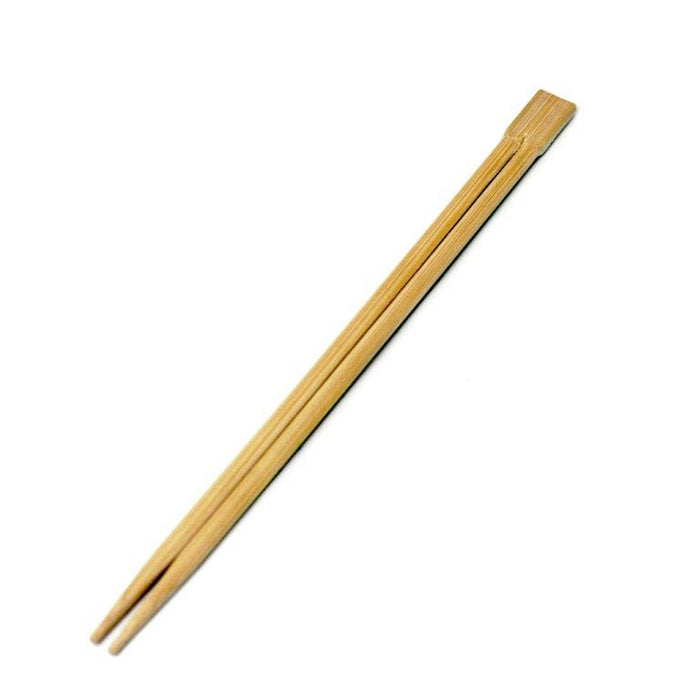 9.5" Disposable Square Tip Bamboo Chopsticks - 3000 Pairs / Case