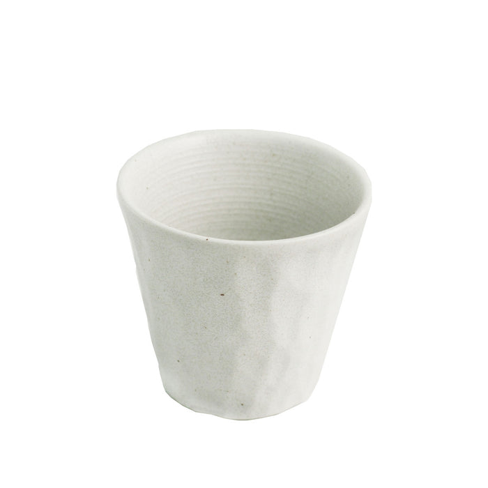 White Textured Shochu Cup