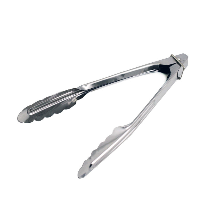 Stainless Steel Small Serving Tongs 9.5"