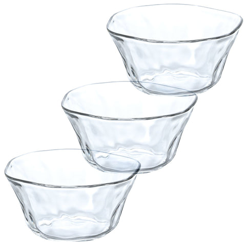 Organic Shaped Glass Salad Bowl 27 fl oz / 6.5