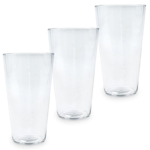 Tener Lightweight Beer Glass Tumbler 10 fl oz / 290 ml (Set of 3)