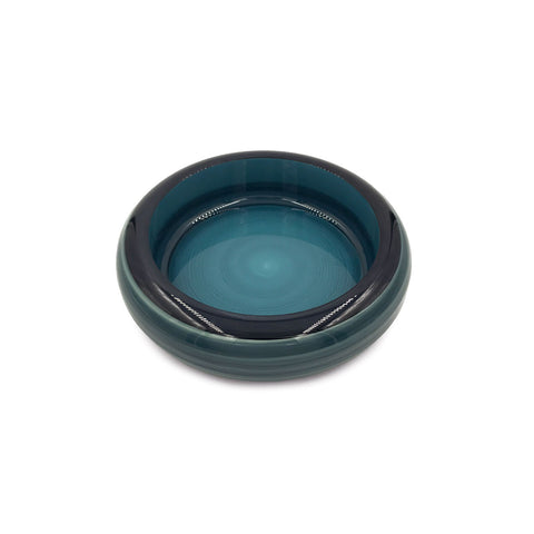 Cobalt Marble Sushi Serving Tray (Sushi Oke) 6.3