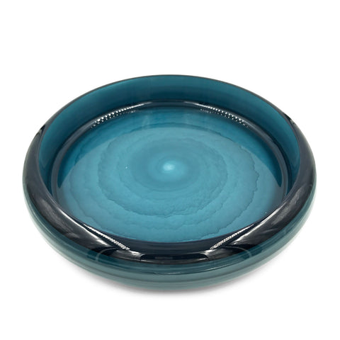 Cobalt Marble Sushi Serving Tray (Sushi Oke) 12.4