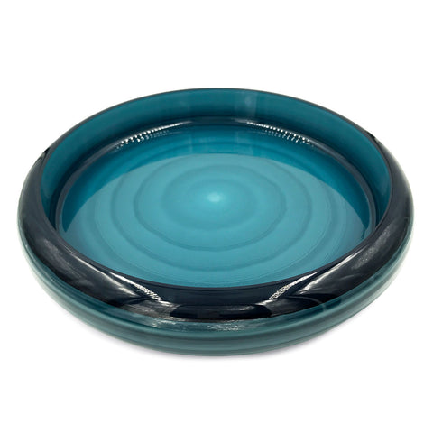Cobalt Marble Sushi Serving Tray (Sushi Oke) 13.46