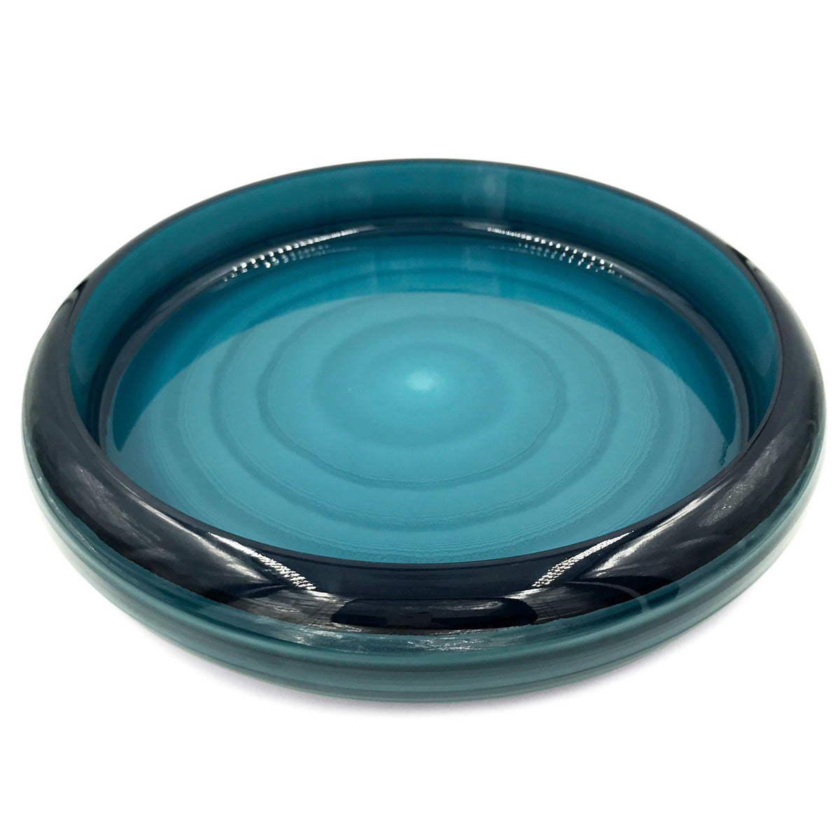 Cobalt Marble Sushi Serving Tray (Sushi Oke) 17.44 Dia