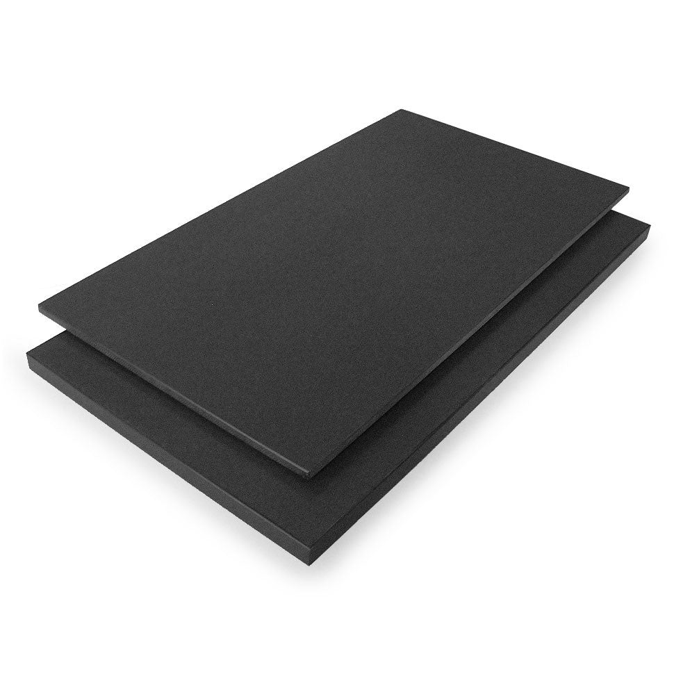 Cutting board - High - Soft - Black - 100x40x2cm ⋆ The Oriental Shop