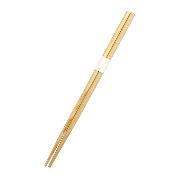 9.5" Disposable Yoshino Ranchu Japanese Cypress Chopsticks Bundled - 50 Pairs / Pack