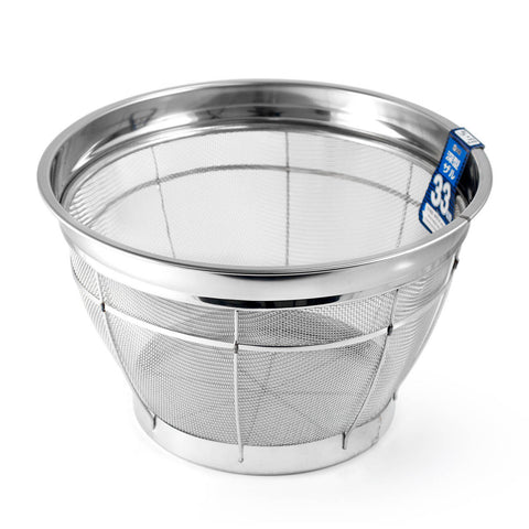 Stainless Heavy Duty Rice Colander Kome Age Zaru 13