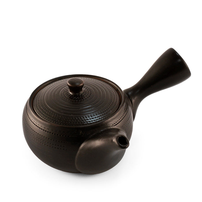 Black Kyusu Japanese Teapot 10oz