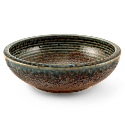 Ainagashi Blue Earthy Serving Bowl 38 fl oz / 8