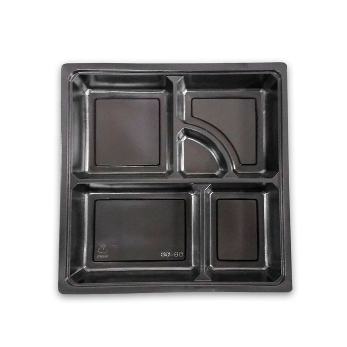 [Clearance] Tsubaki Square Take Out Bento Box Inside Compartment 9.5" x 9.25" (50/pack)