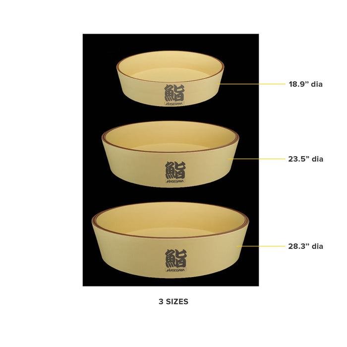 Hasegawa Antibacterial Plastic Sushi Oke Hangiri Mixing Bowls