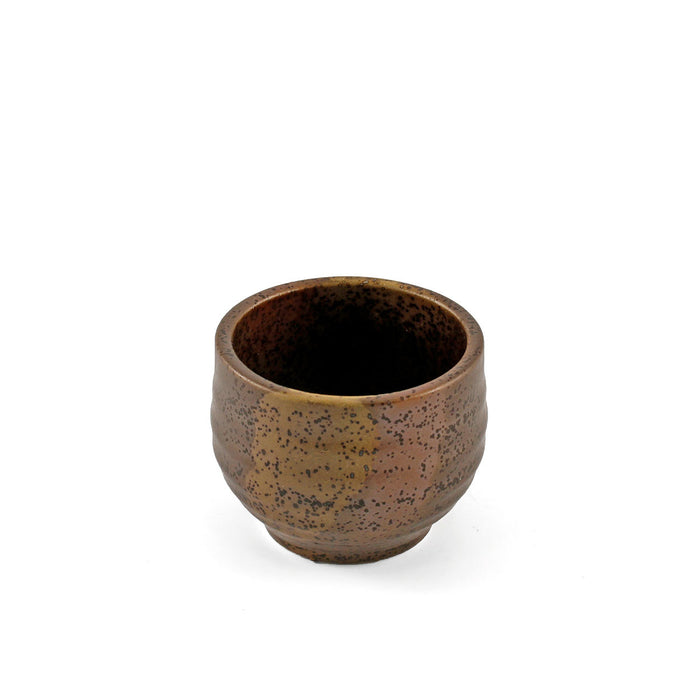 Bizen Brown Ceramic Sake Cup 2.4 fl oz