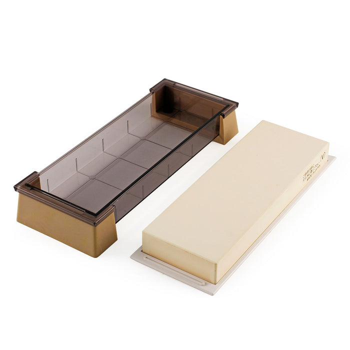 Suehiro CERAX Dual-Grit Ceramic Whetstone – Japanese Water Stone For Sharpening Knives & Tools