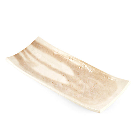 Misty Beige Rectangular Plate 10.51
