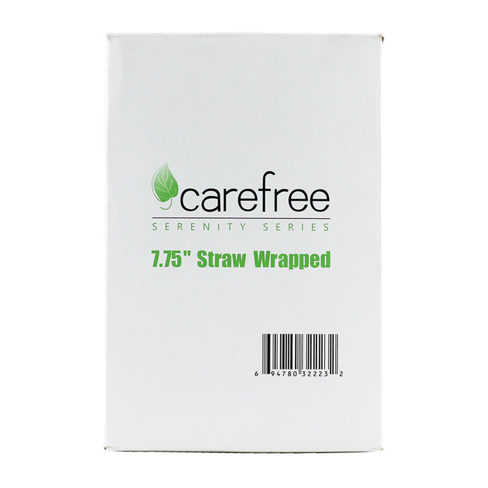 [Clearance] Carefree Disposable Plastic Drinking Straws Individually Wrapped 7.75" 400 pcs
