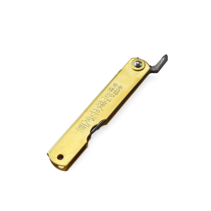Higonokami Japanese Folding Pocket Knife White Steel 75mm